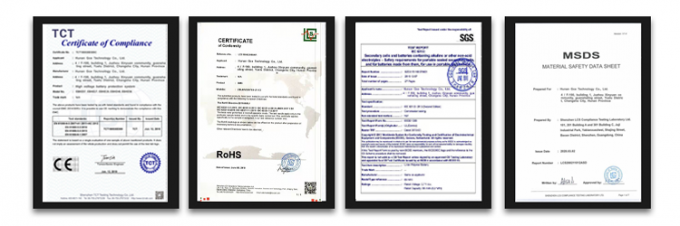 90S 288V 250A عالية الجهد الماجستير BMS مع جهاز اتصال رله بطارية نظام تخزين الطاقة 8