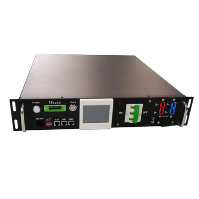 GCE RS485 بروتوكول CAN نظام البطارية الشمسية ESS BMS 204.8V50A 64S الجهد العالي 2U BMS