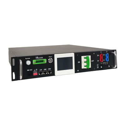 الجهد العالي الرئيسي الرقيق BMS بطارية ليثيوم HMI عرض 45S 144V50A BMS2U ماستر BMS لنظام الطاقة الشمسية BESS UPS