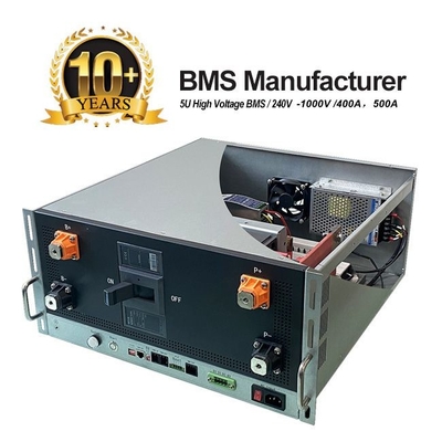 نظام إدارة البطارية عالي الجهد مع اتصال RS485/CAN 270S 864V 500A لنظام تخزين الطاقة الشمسية UPS