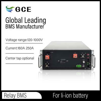 نظام إدارة بطارية GCE عالية الجهد 190S 125A Master Slave BMS مع رلاي BMS NMC LTO LFP تخزين الطاقة الشمسية