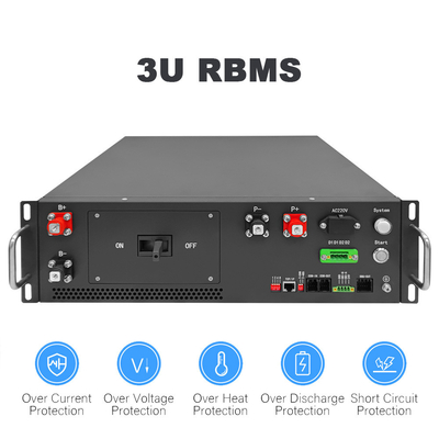 نظام الطاقة الشمسية BMS نظام إدارة البطارية 384V 409.6V 480V 512V 563.2V HV BMS 125A للنظام الضوئي