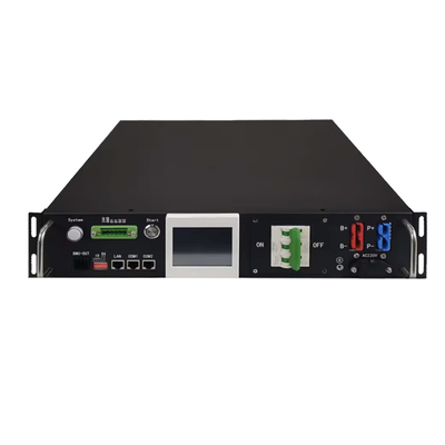 GCE BMS عالي الجهد 2U 50A 120V-500V BMS مع وظيفة موازية لنظام تخزين الطاقة UPS لبطارية الليثيوم