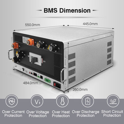 بطارية عالية الجهد BMS 160S512V 400A حل تخزين الطاقة Lifepo4 BMS لـ UPS بطارية الليثيوم ESS Lifepo4