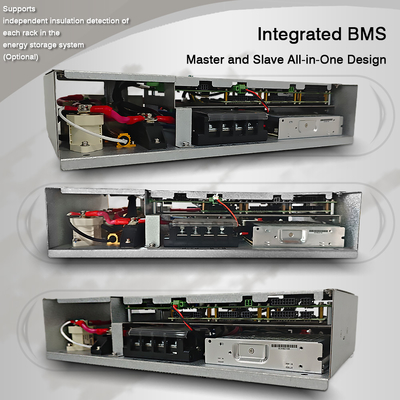 GCE ESS BMS متكامل ، 38S 121.6V 50A Lifepo4 بطارية BMS