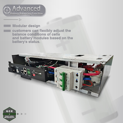 GCE 45S 100A Bms للبطارية الليثيومية LFP NMC LTO قابلية تكوين عالية