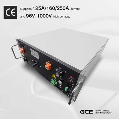 GCE 576V 125A BMS 4U Master Slave BMS التوازن الذكي