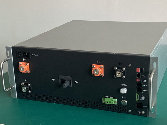 240V 250A نظام إدارة البطارية الذكية معتمد من CE مع صندوق حديد 19 بوصة 4U
