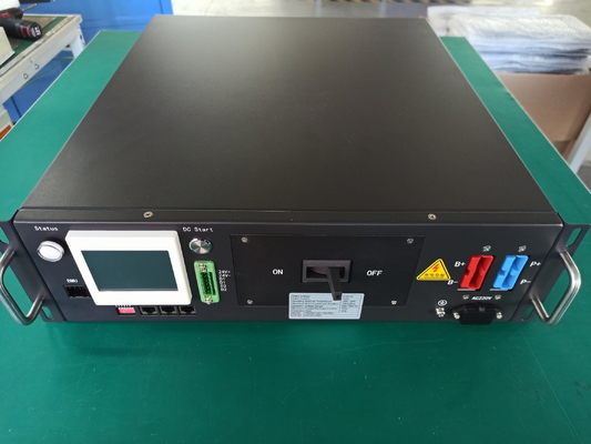 3U 19inch Battery Pack BMS ، 480V 125A نظام إدارة البطارية لـ Lifepo4