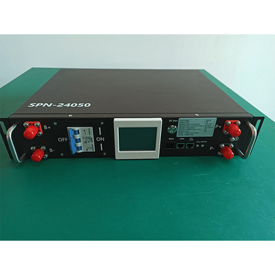 120S نظام إدارة البطارية ليثيوم أيون 384V 63A 3U القاعدة القياسية 19 بوصة
