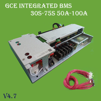 نظام إدارة البطارية 96V-192V عالية الجهد Bms 30s-60s 50A