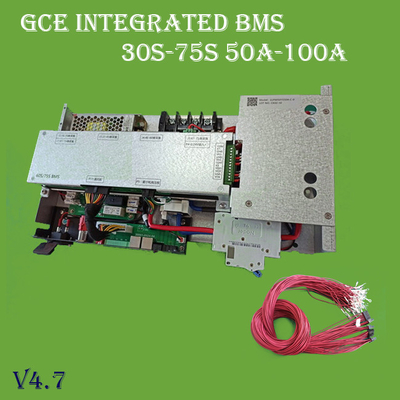 Rs485 CAN متكامل BMS 65S-75S 50A لتطبيقات الشبكة الصغيرة للتخزين المنزلي