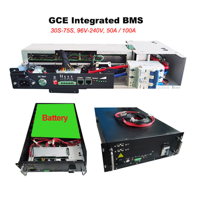 GCE Integrated BMS 30S 60S 75S 50A 100A لتخزين الطاقة المنزلية